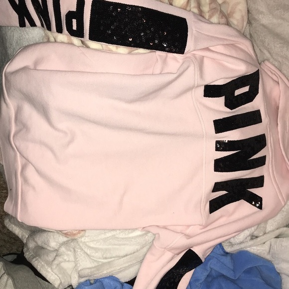 PINK Victoria's Secret Sweaters - Large VS pink jacket. No flaws